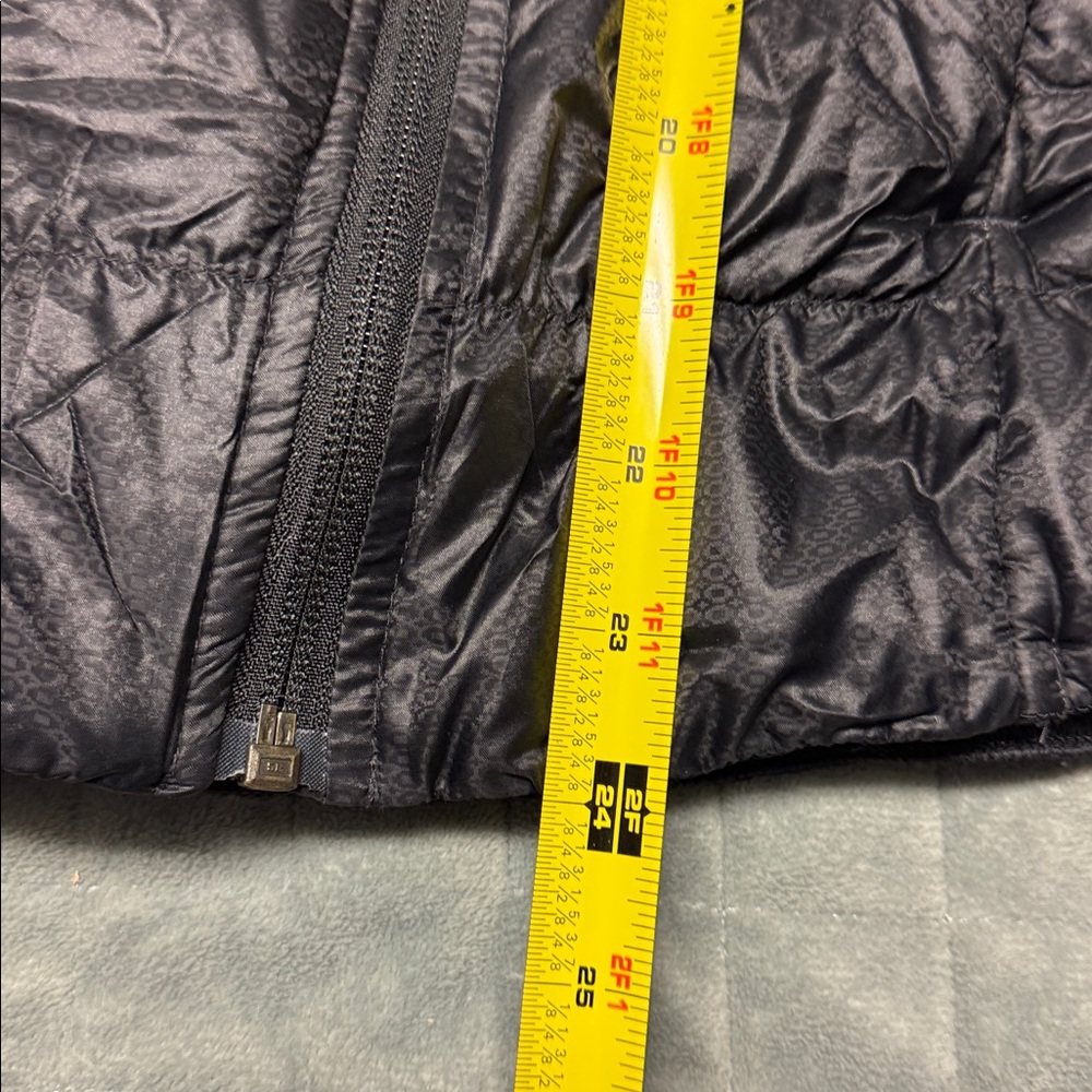 Athleta Down Puffer Jacket, Moto, Asymmetrical Zi… - image 10